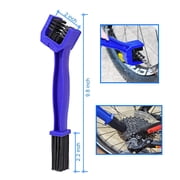 MMOBIEL Bicycle or Motorcycle Chain Cleaning Brush Kit 4-Pack Bike Maintenance Cleaner Set