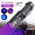 thumbnail image 2 of Linterna LED ultravioleta WEIHJMXG 395 nm y 365 nm Luz negra portátil IP66, 2 of 5