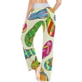 thumbnail image 3 of FREEAMG Childish Pajama Pants for Women Sleepwear Pants Pjs, 3 of 5