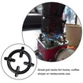 thumbnail image 3 of Minkissy 2Set Black Gas Stove Pot Rack Support for Household Users and Cafe Owners, 3 of 8
