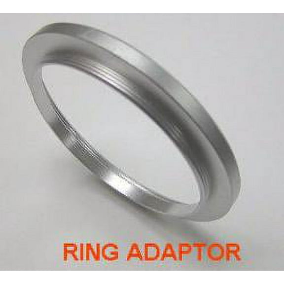 55mm to 52mm Step-Down Ring Adapter Silver For 55mm Lens 52mm Filter/Accessories