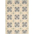 thumbnail image 1 of Safavieh Four Seasons 4' X 6' Hand Hooked Rug in Ivory and Blue, 1 of 3