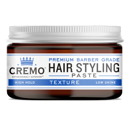 Cremo Barber Grade Hair Styling Paste, Texture, 4oz - Walmart.com