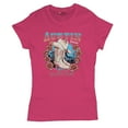 thumbnail image 5 of Austin TX Live Music Capital T-Shirt Country Cowgirl Boots and Hat Women's Tee, 5 of 7