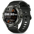 thumbnail image 4 of Tikland Smart Watch for Men Answer/Make Call for Android iPhone, 1.39" AMOLED HD Screen Mens Luxury Watch 114 Sports Modes, 400mAh Rugged Smartwatch Pedometer, 4 of 7