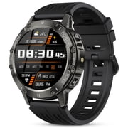 Tikland Smart Watch for Men Answer/Make Call for Android iPhone, 1.39 AMOLED HD Screen Mens Luxury Watch 114 Sports Modes, 400mAh Rugged Smartwatch Pedometer