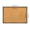 thumbnail image 7 of Amanti Art Natural Cork Board Wood Framed Lucie Light Bronze Bulletin Board 25 in. x 17 in., 7 of 7