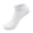 White, variant on Men’s Cushioned Low Cut Cotton Socks – Seamless Toe, Padded Sole & Toe, Breathable Daily Comfort - 4 pairs, Black, Shoe Size 10-12