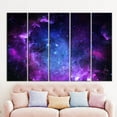 thumbnail image 4 of Galaxy Poster, View Art Canvas, Starry Canvas, Starry Sky Printed, Night Canvas, Nature Art, Landscape Printed, Milky Way Printed, Canvas Wall Decor - 3P-Gallery Wrapped, 4 of 9