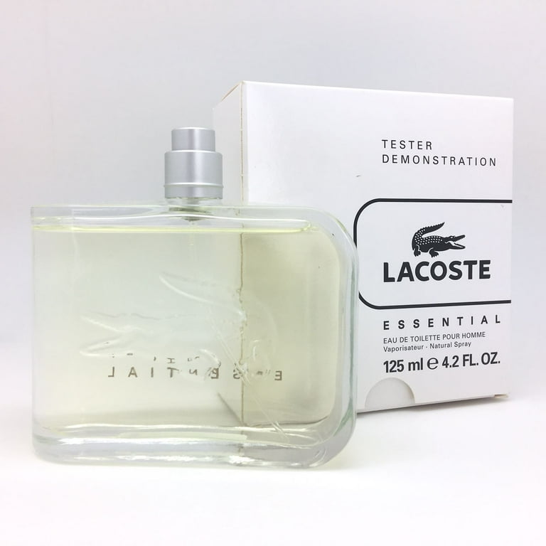 Essential by Lacoste for Men 4.2 oz Eau de Toilette Spray Tester Walmart.com