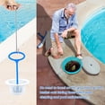 thumbnail image 6 of Surpdew 2 Set Skimmer Basket Handle,Pool Skimmer Baskets Hook Tool With Handle,Inground Swimming Basket Handle Cleaning Tool For Debris Removal,Keep Hands Clean And Safe Supplies Blue, 6 of 7