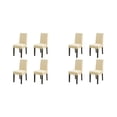 thumbnail image 4 of Wweixi 4pack/lot Stylish Chair Covers For Dining - Transform Dining Room With Ease Durable Cover For Dining beige 2Set, 4 of 6
