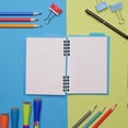 thumbnail image 2 of Weiweiguan 10pcs Detachable Binder Circles Plastic Binder Rings Convenient Leaf Binder File Supply, 2 of 7