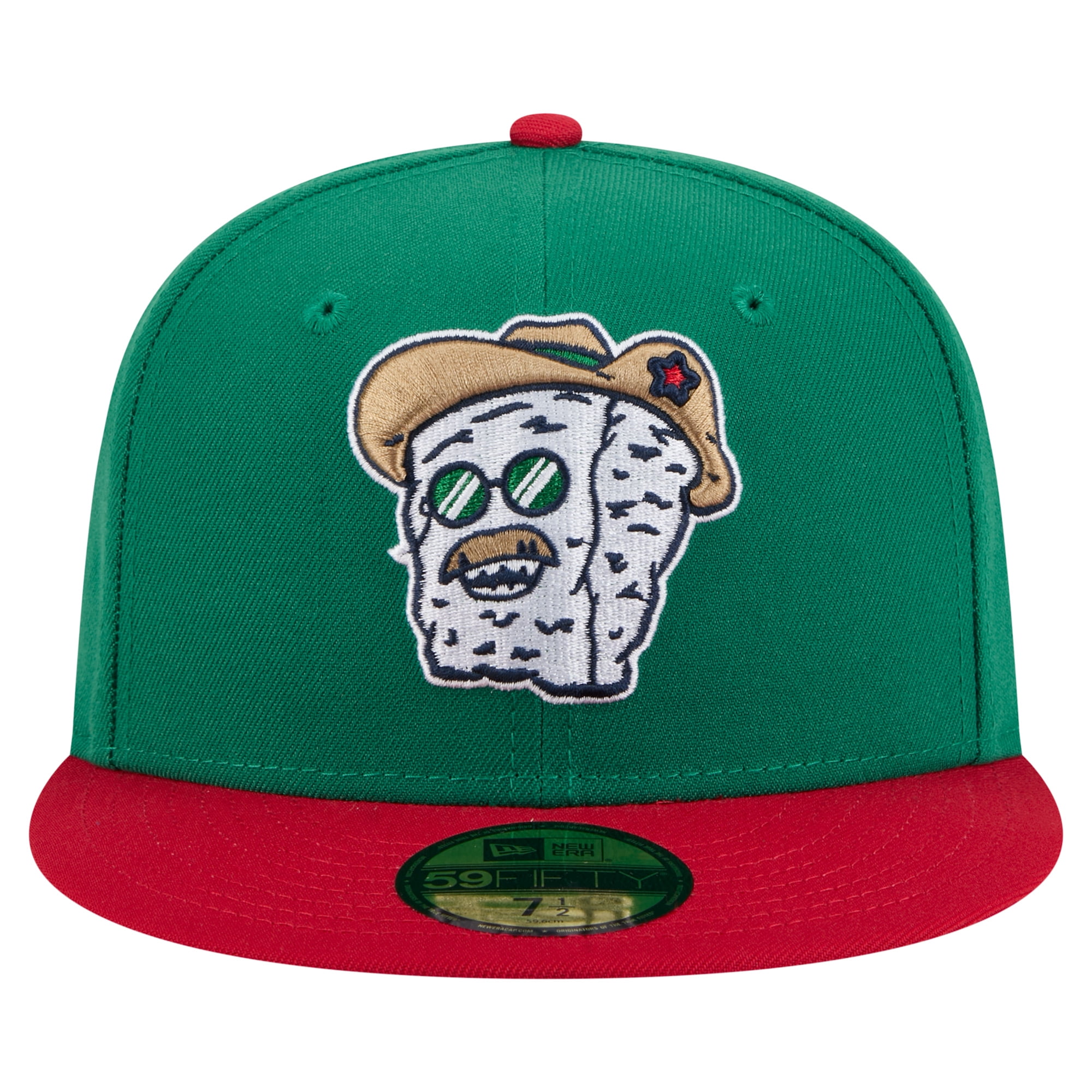 ★RONRON★ FURRYDISE BALL CAP GREEN Men's New Era Green Frisco RoughRiders Copa de la Diversi-n