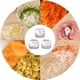 thumbnail image 4 of Injueey Trituradora trituradora de ajo/cebolla, prensa Manual, procesador cortador de alimentos para Cocina y Comedor Gris, 4 of 6
