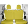 thumbnail image 2 of CalTrend Rear NeoSupreme Seat Covers for 2016-2020 Mazda CX-9 - MA160-12NA Yellow Insert and Trim, 2 of 3