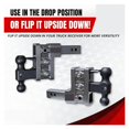 thumbnail image 4 of Hitch Adjustable Trailer Hitch (Fits 2.5" Receiver) - 9" Drop, 21000 LBS Towing, 4 of 5