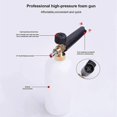 thumbnail image 3 of Pistola De Cañón De Espuma De Alta Presión, Botella Dispensadora De Jabón con Lanza De Espuma Rápida Ajustable De 1/4"L con 5 Boquillas Y Pistola De Lanza De Espuma para Lavado De Autos, 3 of 5