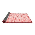 thumbnail image 2 of Ahgly Company Indoor Square Solid Red Modern Area Rugs, 6' Square, 2 of 4