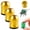 Yellow, variant on Screwdriver Head Magnetic Ring,New Magnetizer & Demagnetizer Tool for Drill Bits, Strong Magnetic Screw Holder Bit Holder, Aluminum Professional Magnetizer Set