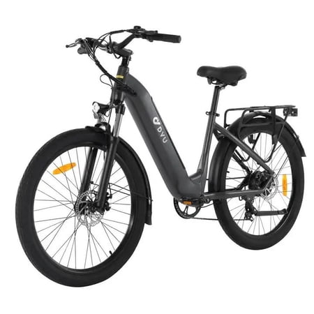 eStar Rides Step Through Electric Bike, 350W Electric Bike, 18 MPH Foldable Electric Bike With 36Volts Lithium Battery, Fastest Electric Bike With Aluminum Frame And 26 Inches wheels | Blue