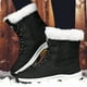 thumbnail image 2 of Botas Nieve Ligeras para Botines Tenis Mujer Con Cordones Peludos Cálidos Y Acogedores, 2 of 9