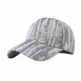 thumbnail image 2 of ylioge Mens & Womens Baseball Cap Adjustable Sun Protection Snapback Hats Unisex Trendy Printed Outdoor Workout Ball Hat, 2 of 8