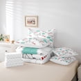 thumbnail image 6 of jejeloiu Modern Airplane 7-Piece Twin Bedding Sets,Aviation Aircraft Bedding Comforter Set,Cartoon Clouds Sheet Sets For Boys Teens,Ultra Soft Home Decor Reversible, 6 of 8