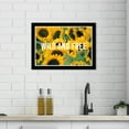 thumbnail image 2 of Wynwood Studio Prints Wild and Free Floral and Botanical Florals Wall Art Canvas Print Yellow Dark Yellow 19x13, 2 of 3