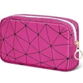 thumbnail image 1 of Funda para tampones tipo bolsa de época, diseño de piel, color rojo, 1 of 8