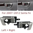 thumbnail image 2 of Manija de puerta interior para Hyundai Santa Fe 2007-2012 con perilla gris LIUXGMXG, 2 of 5