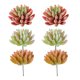 thumbnail image 1 of Suculentas de simulación, flor de dedo grande de Buda, suministros creativos DIY, accesorios de pared de plantas, plantas verdes artificiales, 6 uds., 1 of 6