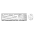thumbnail image 2 of de Mouse y Inalámbrico Multicolor para Computadora Portátil, Sensibilidad, Clic Silencioso, Duradero, Ergonómico para Oficina blanco Macarena Ratón Teclado Inalámbrico, 2 of 8