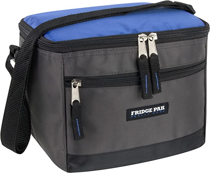 Fridge Pak, 12 Can Large Capacity Unisex Cooler Insulated Lunch Bag