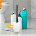 thumbnail image 2 of MLINS 3-Pack Toilet Brush Set with Plastic Holder, Bathroom Cleaning Brush and Storage Cup for Household Use, 2 of 8