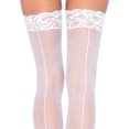 thumbnail image 2 of Leg Avenue Sheer Stocking W/Back Seam Lac, 2 of 2