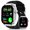 Black and white, variant on 2.1" AMOLED Smartwatch, 410×502 HD Display, 123 Sports Modes, Activity & Sleep Tracker, Customizable Watch Faces, Call & App Notifications, Multi-Menu Themes