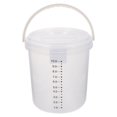 thumbnail image 2 of Weiweiguan 1pc Rice Storage Bucket Moisture-proof Rice Storage Tank Flour Storage Box (White), 2 of 7