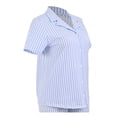 thumbnail image 3 of Pijama Secret Treasures para Dama tipo Camisero Azul Talla EG 2 Piezas, 3 of 4
