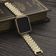 thumbnail image 6 of REQO Compatible with Apple Watch Band with Screen Protector Case, Jewelry Replacement Bands 46mm 45mm 44mm 42mm 41mm 40 mm 38mm 2 Pack Protective Cover for iWatch Series 10/9/8/7/6/5/4/3/2/1/SE Women, 6 of 6