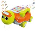 thumbnail image 2 of Creative and Innovative Music Turtle Crawling Piano Glowing Light Interactive Early Childhood Learning Educational Toy, 2 of 7