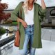 thumbnail image 1 of Pntutb moda mujer camiseta de manga larga otoño suéter cárdigan blusa sólida Tops liquidación Pntutb Pntutb-5841, 1 of 9