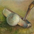 thumbnail image 2 of Harper, Ethan 20x20 White Modern Wood Framed Museum Art Print Titled - The Putter, 2 of 4
