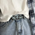 thumbnail image 4 of CSChome Belt Buckle Double Birds Letter Pattern Belt Buckle Zinc Alloy Cowboy Slide Buckle, 4 of 6