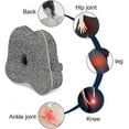 thumbnail image 2 of Knee Pillow For Side Sleepers Ergonomic Memory Foam Orthopedic Cushion For Hip, 2 of 3