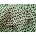 thumbnail image 4 of oneOone Silk Tabby Mint Fabric Crocodile Animal Skin Craft Projects Decor Fabric Printed By The Yard 42 Inch Wide, 4 of 4