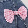 thumbnail image 4 of kaprioy Toddler Girl Clothes Toddler Baby Girl Summer Outfit 9 12 18 24 Months 2T 3T 4T Ruffle Tops With Jean Skorts Cute 2 Pcs Clothes Set, 4 of 7