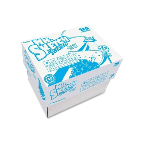 Mr. Sketch, SAN1905315, Stix Classpack Scented Markers, 216 / Box