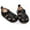 Black, variant on Summer Toddler Infants Boys Girls Hollow Summer Sandals Prewalker Soft Sole Crib Shoes