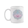 thumbnail image 2 of Colorful Lotus Flower Mandala Mug  -Image by Shutterstock,, 2 of 4